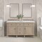 James Martin Vanities 60'' Double Vanity, Whitewashed Oak w/ 3 CM White Zeus Quartz Top 424-V60D-WWO-3WZ - alternate 7